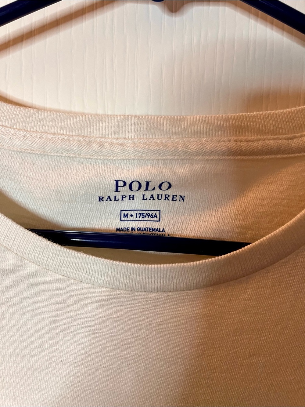 Polo by Ralph Lauren Cream Short-Sleeve Graphic Tee with Blue and Orange Print - Picture 2 of 3